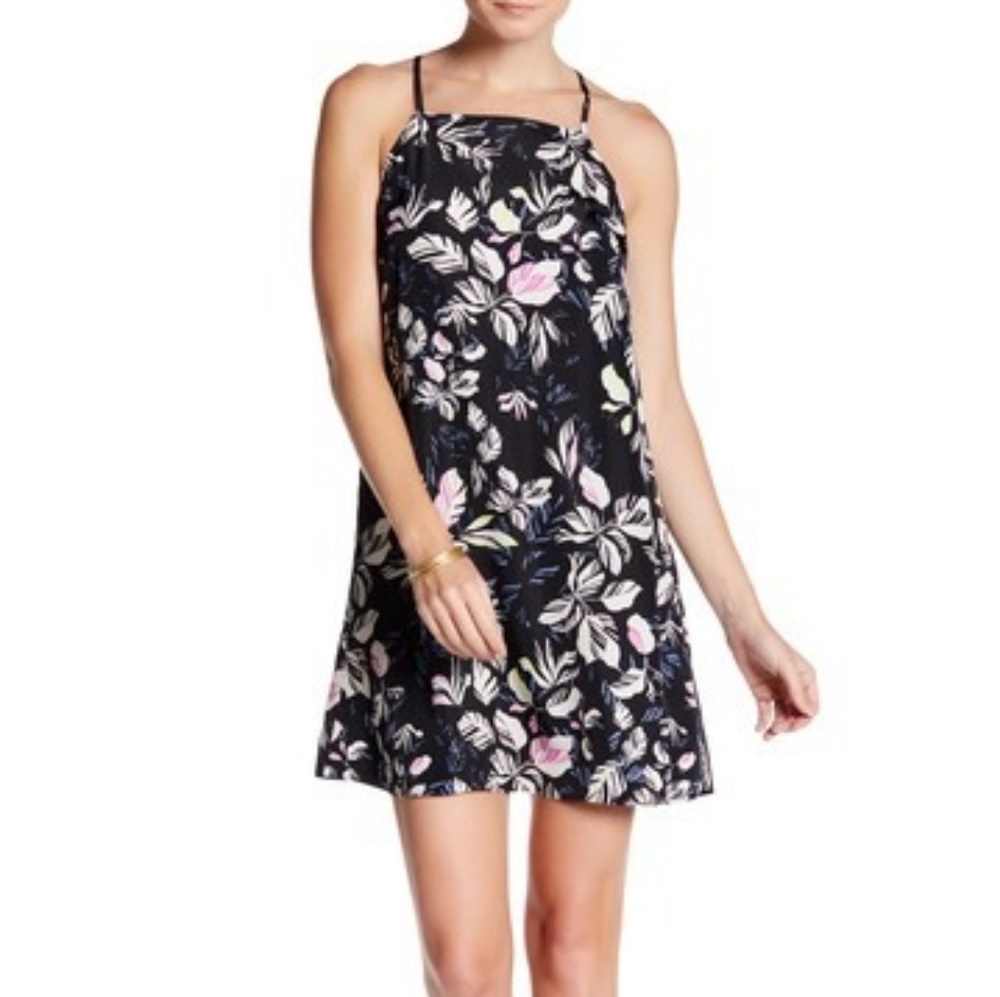 Olive and Oak Floral Sleeveless Dress
